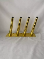 Ножки мебельный опоры Золотые Шпага 200 мм/4 штуки