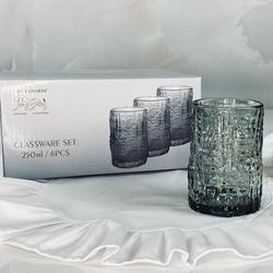 Lenardi 200-004 Набор из 6 стаканов 250мл. в под.уп.(х8)Стекло