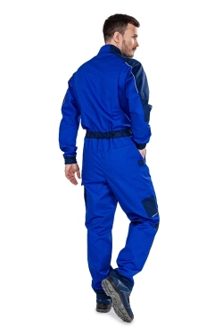 Комбинезон "Мегаполис" василёк/т.синий - ПОД ЗАКАЗ