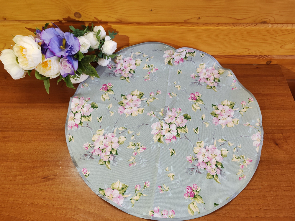 Полотенце кухонное, круглое, 2 шт, вафельное полотно