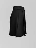 Юбка JN 8680 однотонная плиссированная с шортиками