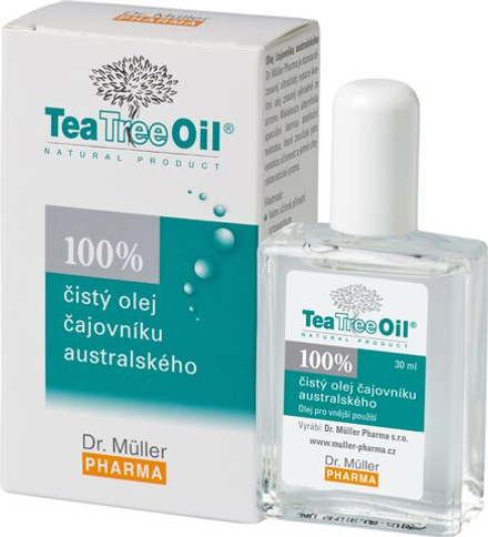 Dr. Müller Tea Tree Oil 100% - чистое масло с антисептическими свойствами /   30  ml  / GTIN 8594009625804