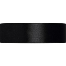 Лента атласная,12 мм, цв.черный 113 ( 1/2 ")  "Gamma"