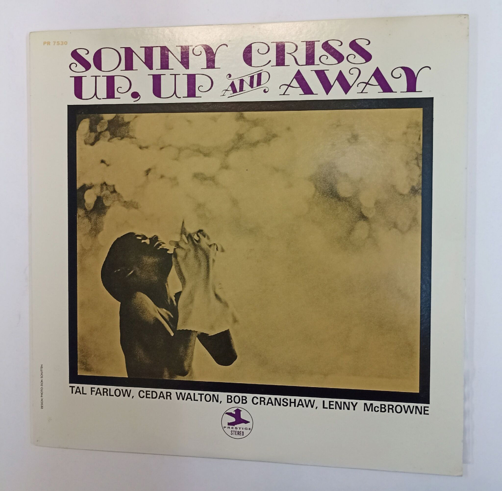 Винтажная виниловая пластинка LP Sonny Criss Up, Up And Away (Japan 1980)