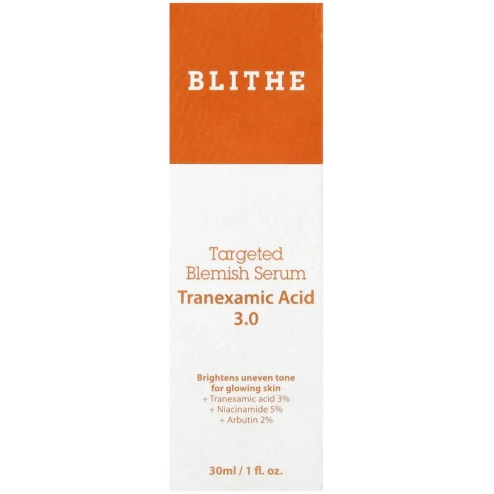 Blithe Корректирующая сыворотка с транексамовой кислотой- Targeted Blemish Serum Tranexamic Acid 3.0, 30мл