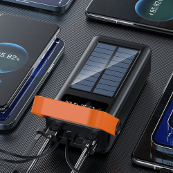 Внешний аккумулятор Hoco DB33Plus 30000 на солнечной батарее