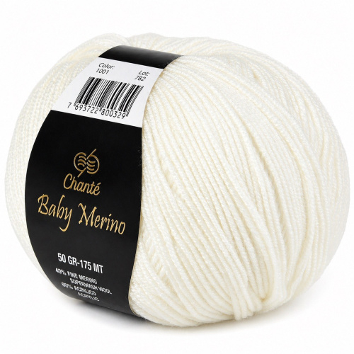 Пряжа Chante Baby Merino (1001)