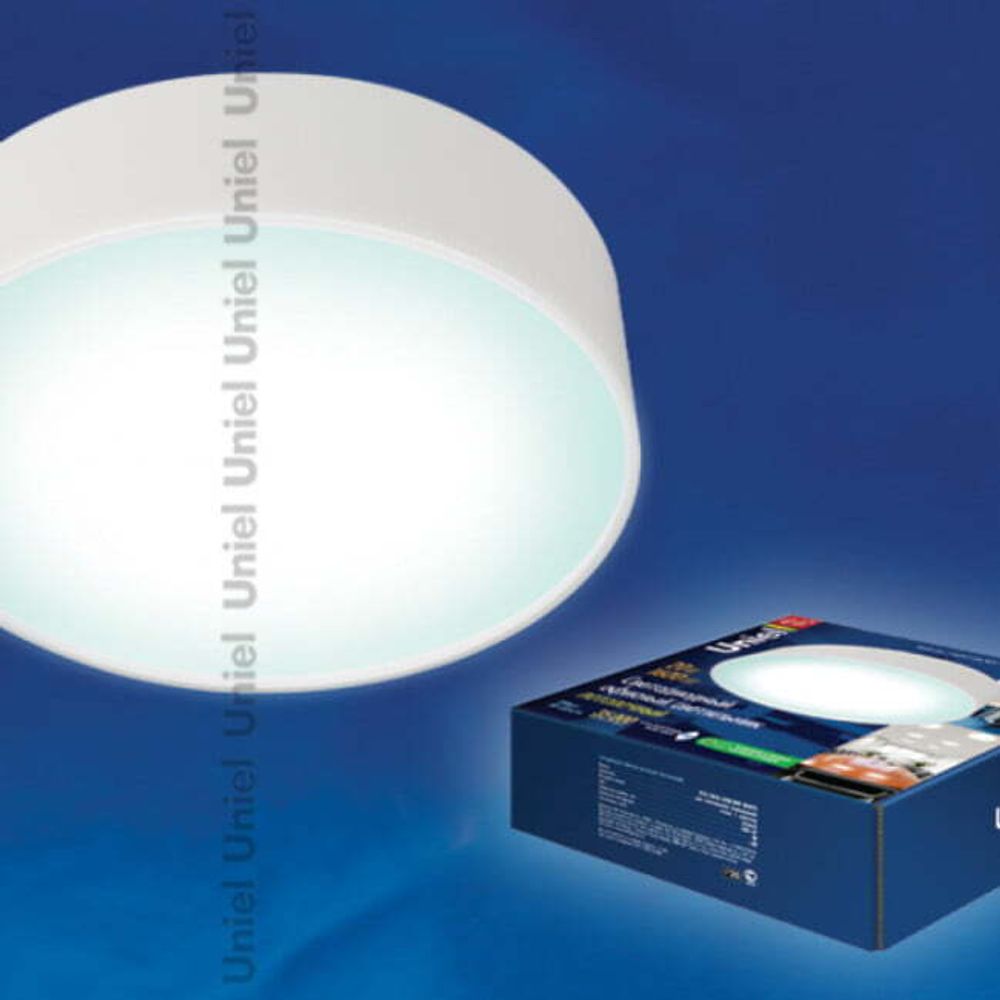 ULO-ZR26-20W/NW WHITE Светильник светодиодный потолочный офисный накладной. Мощность - 20 Вт. Световой поток - 1600 Лм. Цвет свечения — белый. Степень