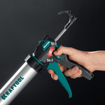 KRAFTOOL ULTRA 600 мл, прямой забор, регулировка силы давления, вариативная антикапельная система, закрытый пистолет для герметика (06677-60)