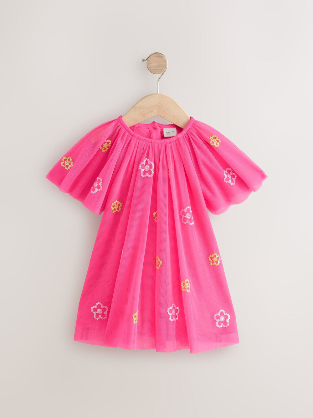 Платье для девочки Next AH5-511, Фуксия