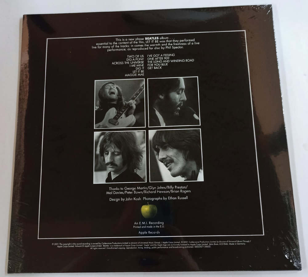 Виниловая пластинка The Beatles Let It Be LP