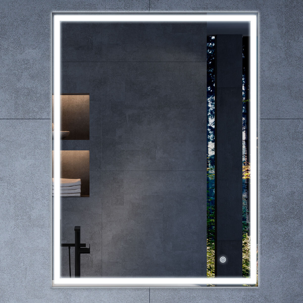 Зеркало Vincea LED VLM-3VN700 700х800 c сенсорным выключателем и диммером