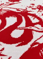 Свитер Ascension Candy Flip Двухсторонний красный/белый