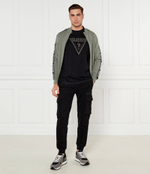 Кожаные кроссовки FANO Guess - серый(FMFFAN FAB12)