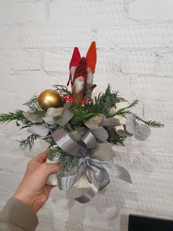 Интерьерная композиция к новому году