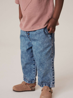 Джинсы широкие для девочки Next K84-801, Синий