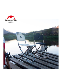 Кресло туристическое Naturehike MZ01, складное, бежевое