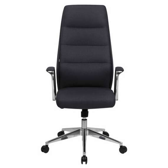 Кресло BRABIX PREMIUM "Adept EX-752", синхромеханизм, алюминий, ткань, серое, 532932
