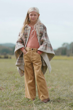 ZARA ШИРОКИЕ БРЮКИ, ЖЕЛТОВАТО-КОРИЧНЕВЫЙ