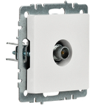 BRITE Розетка TV оконечная РТВ11-0-БрБ белый IEK