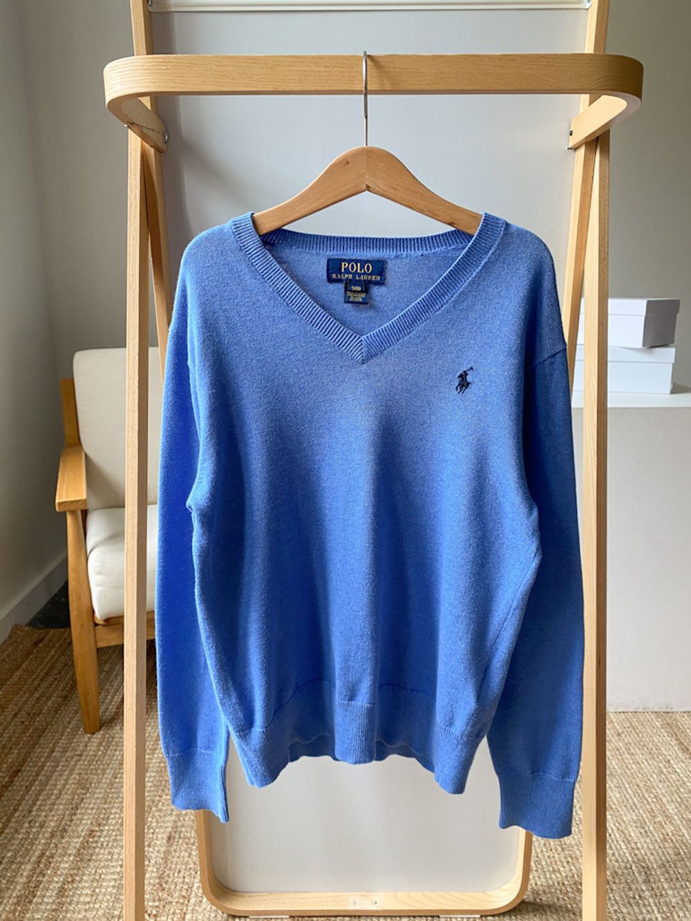 Хлопковый свитер Ralph Lauren, 128