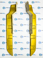 Накладка бампера X3000 (левая) SHACMAN DZ97259624007 золотая