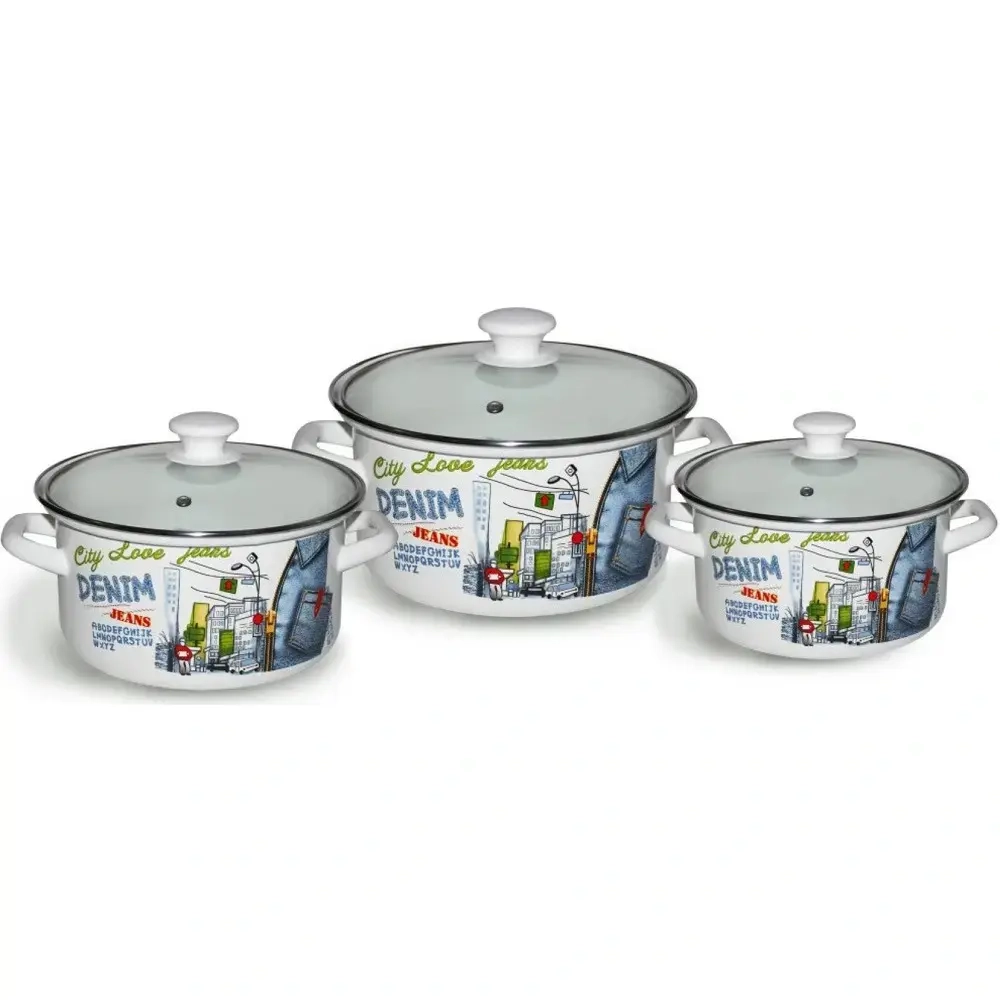 набор Деним-1-Экстра (белая) (кастр цил.2,3л3л4л ст/кр), арт.