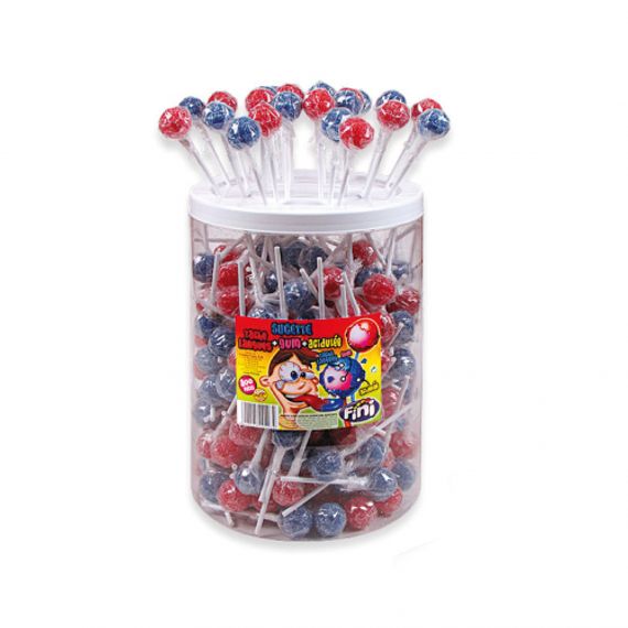 Fini pop saqqızlı karamel lolipop 6 bl x 100 ədəd