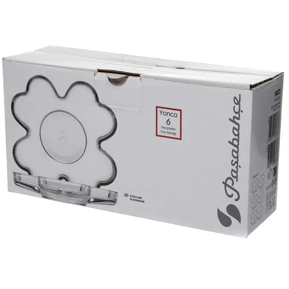 Набор чайных блюдец 6шт 11см «YONCA» 54521