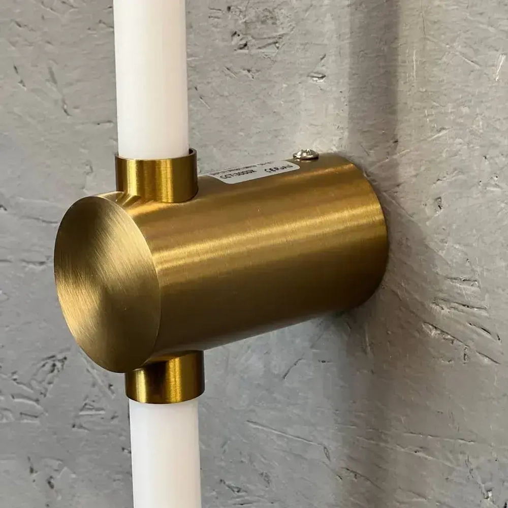 Светильник настенный светодиодный линейный, 3000К, 22Вт, 80см, бронзовый