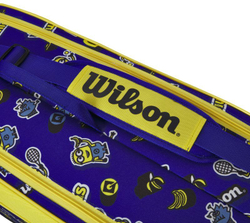 Сумка теннисная Wilson Minions V3.0 Team 6PK - blue/yellow