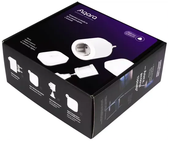 Комплект умного дома Aqara с умной розеткой, работает с Алисой
