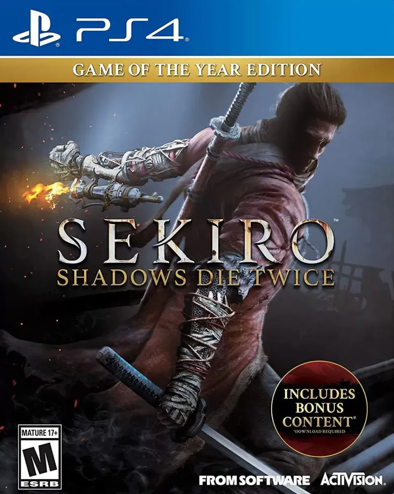 Видеоигра Sekiro: Shadows Die Twice Game of the Year Edition Русская Версия (PS4)