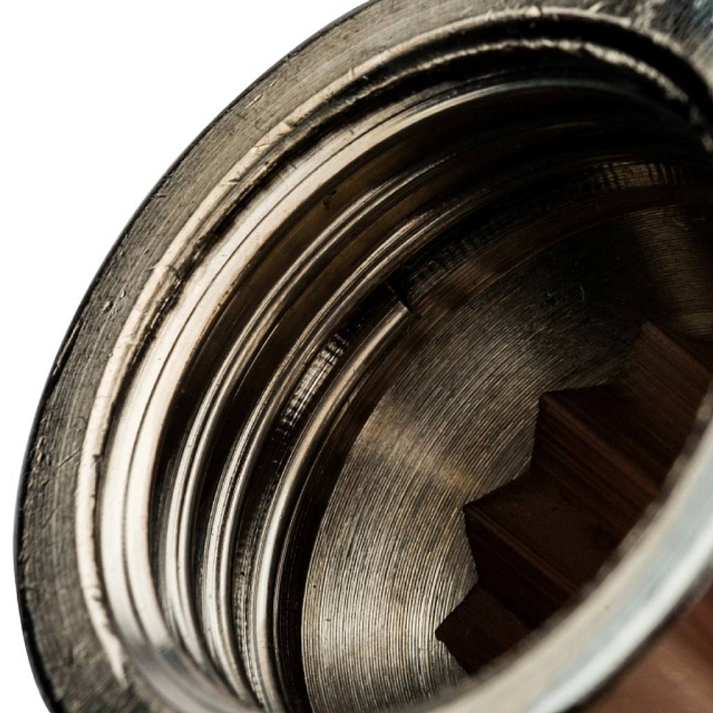 Удлинитель резьбовой STOUT SFT 0002 - 1/2" длина 10 мм (ВР/НР, латунь хромированная)