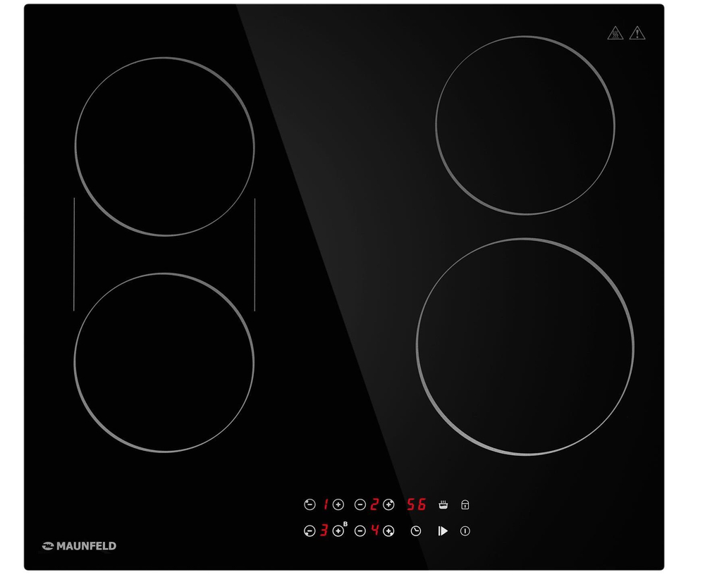 Электрическая варочная панель MAUNFELD CVCE594BDBK фото 