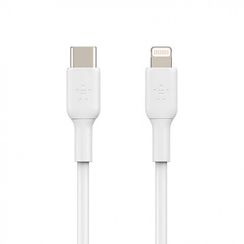 Кабель Belkin BoostCharge Lightning - USB-C 1м белый (CAA003BT1MWH)