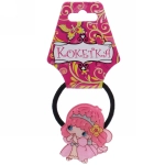 Резинка для волос 1 шт детская «Juiciness- Принцесса», микс 6 цветов, d- 4 см