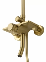Душевая система WONZON & WOGHAND CLICK WW-N3S962-BG брашированное золото