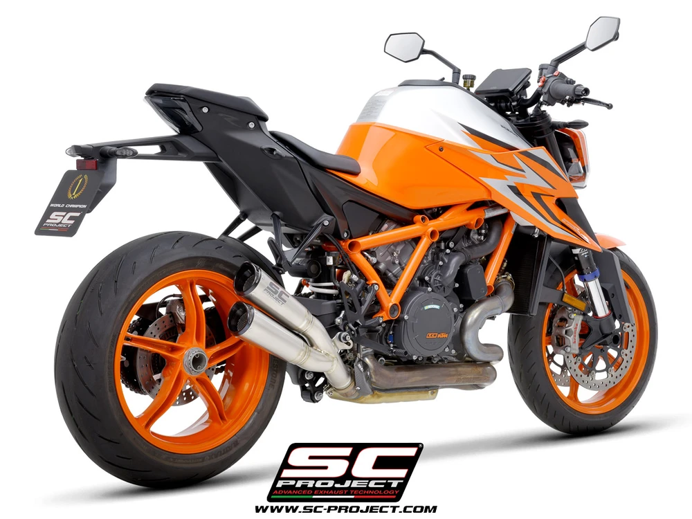 Выхлоп SC-Project Twin S1-CNC titanium