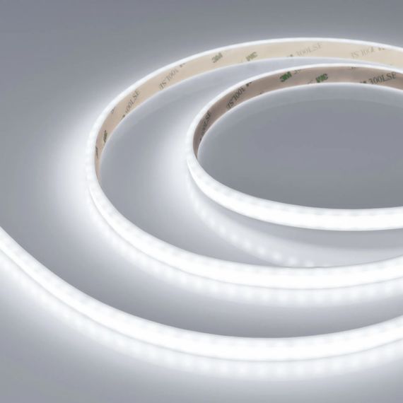 Светодиодная лента герметичная Arlight 9,6W/m 120LED/m 2835SMD холодный белый 5M RTW-PSW-A120-10mm 24V 040708