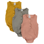 Боди из хлопкового муслина цвета пыльной розы из коллекции essential 12-18m