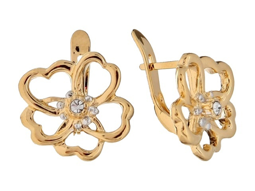 "Фримас" серьги из коллекции "Капель" от Jenavi