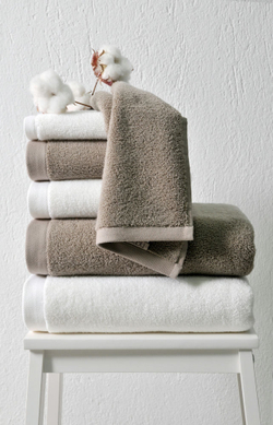 Полотенце 30х40 Hamam Shine белое