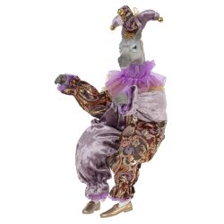 GAEM Игрушка набивная подвес "Лошадь-клоун", L18 W9 H37/22 см