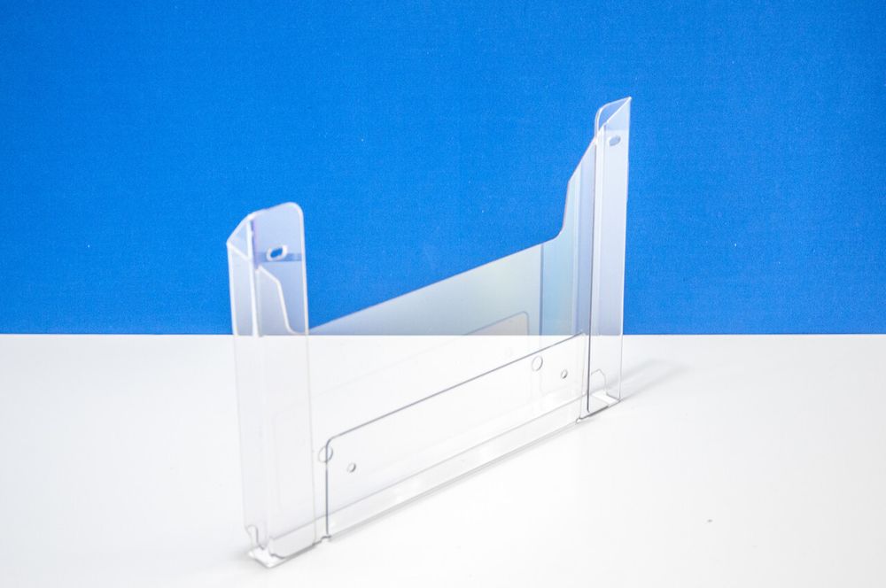 Карман для стенда А4 горизонтальный для буклетов