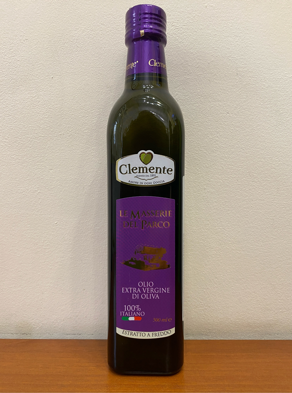 Оливковое масло Clemente le Masserie del Parco 0,5 л, Италия