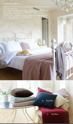 Плед-покрывало 240x250 Casual Avenue Fresno синий