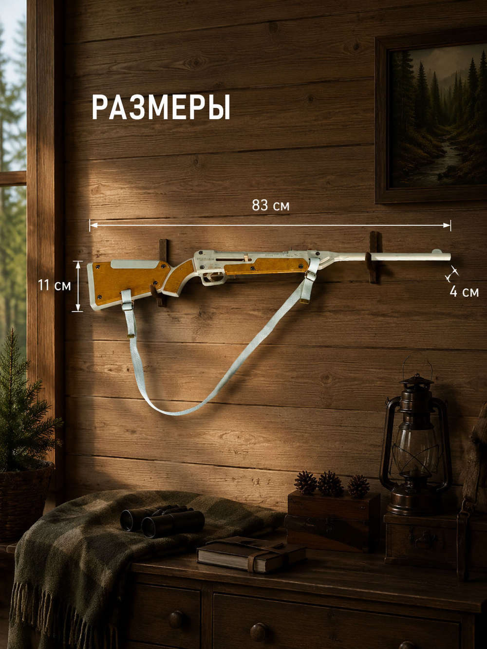 Деревянный конструктор Винтовка FORESTER (TARG)