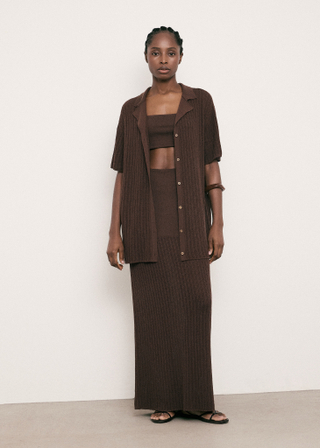 Топ-бандо SAINT-TROPEZ, шоколадный