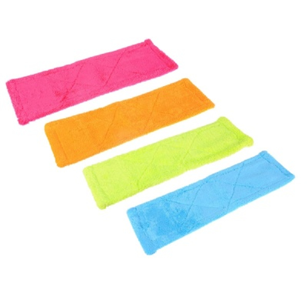 Насадка для швабры из микрофибры "Ромбы" 10*40см VETTA 4 цвета (144шт/кор)